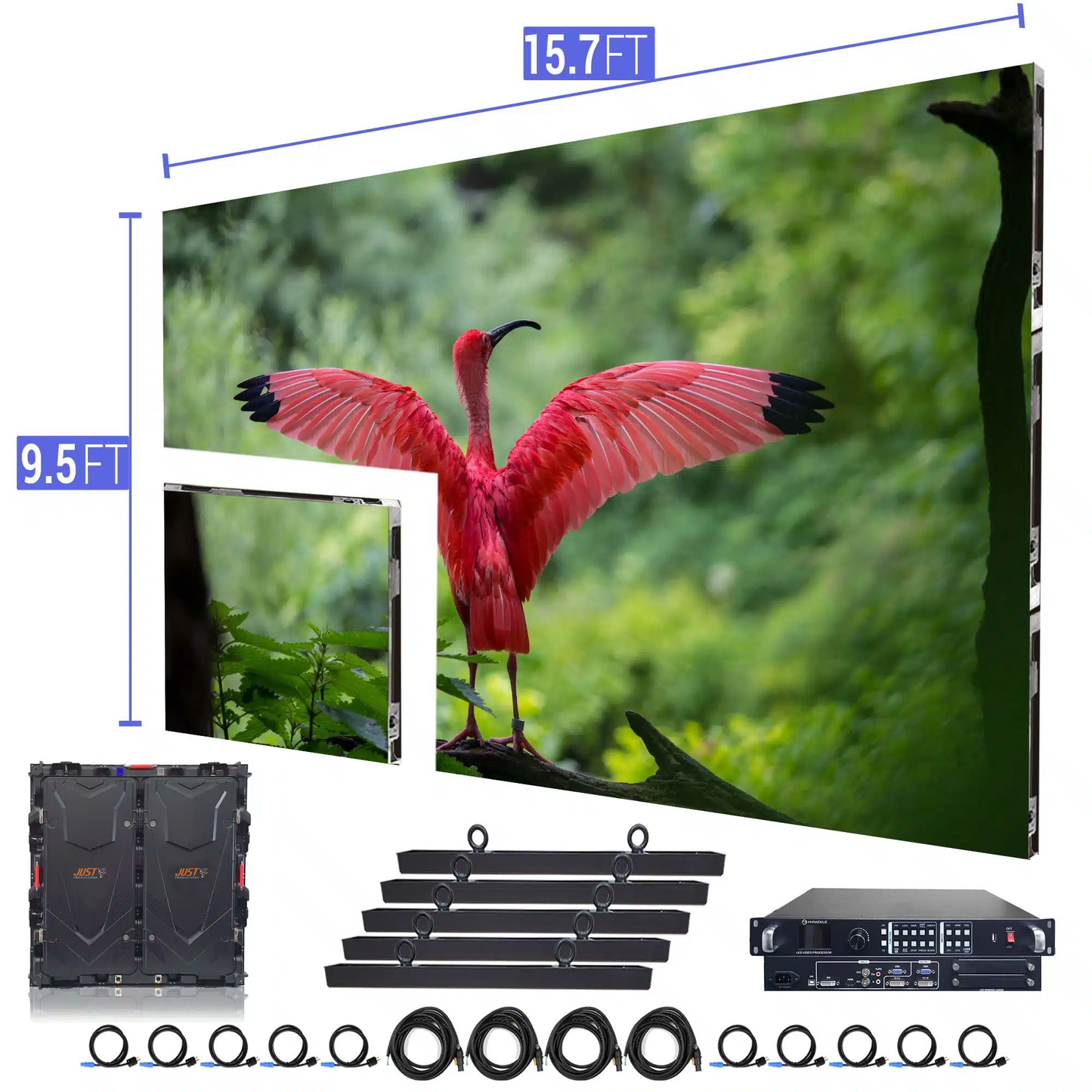 LED Video Wall – 15.8′ x 9.45′