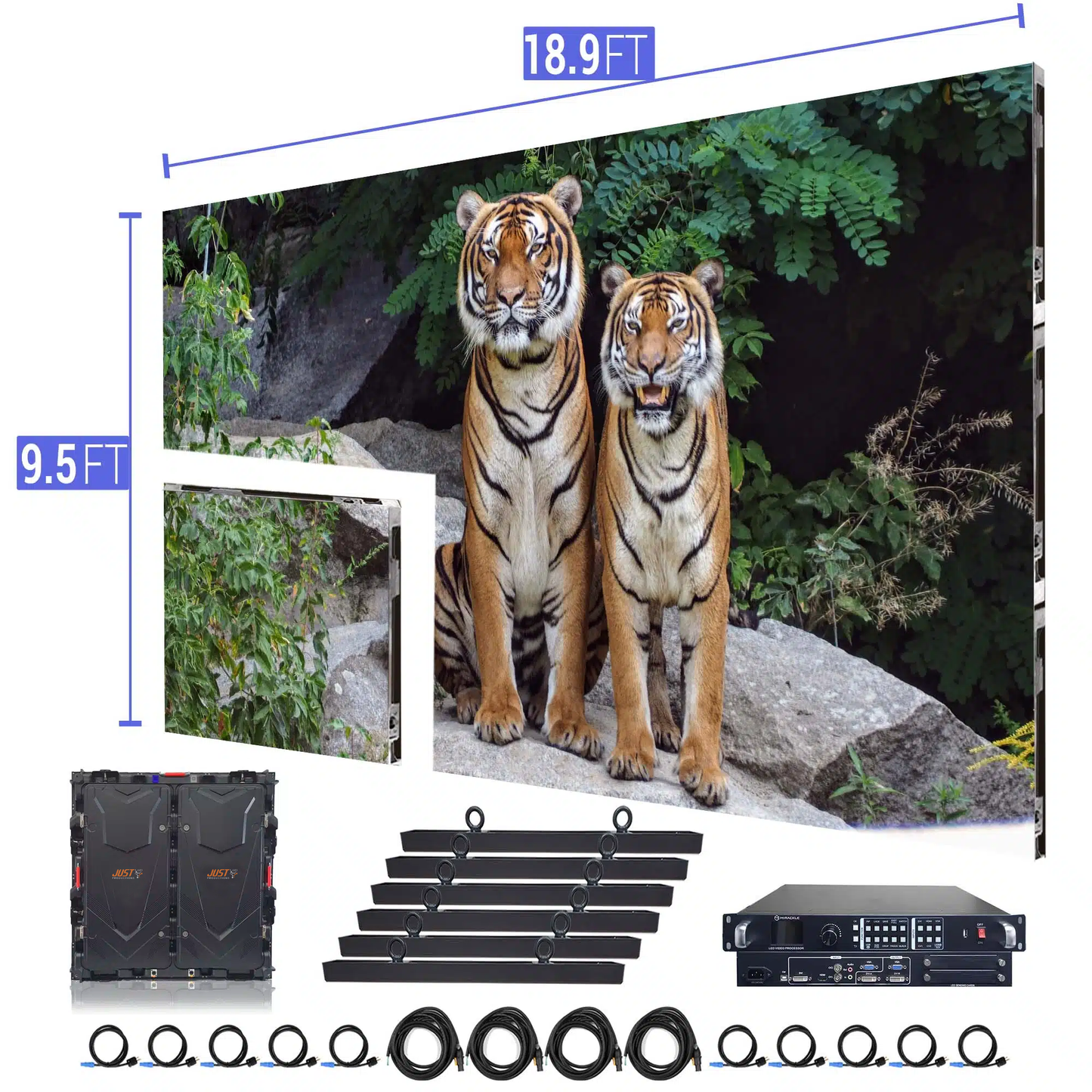 LED Video Wall – 19′ x 9.45′